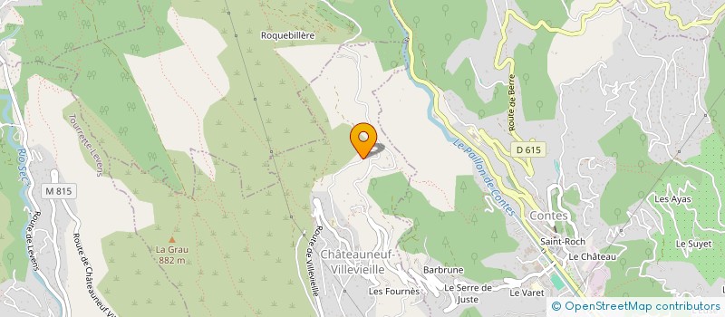 localisation de l'entreprise MONSIEUR VINCENT DULAC-LEPROVOST  CHATEAUNEUF-VILLEVIEILLE