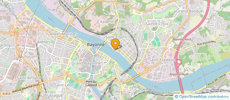localisation de l'entreprise MONSIEUR VINCENT DULON à BAYONNE