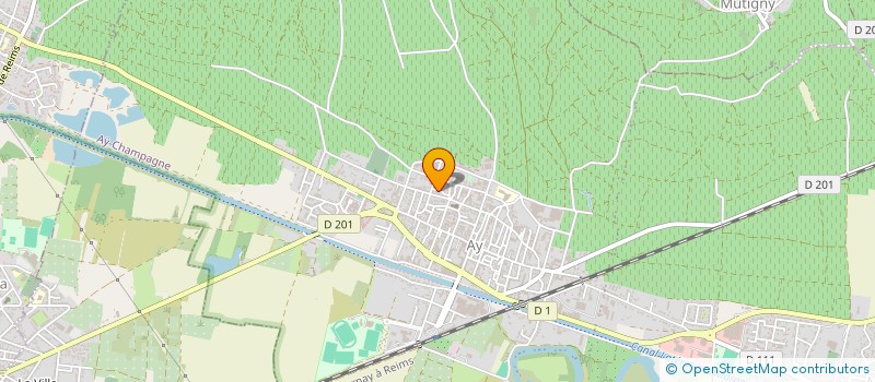 localisation de l'entreprise MONSIEUR VINCENT DUMANGE  AY-CHAMPAGNE