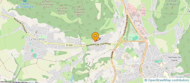 localisation de l'entreprise MONSIEUR VINCENT DUPAY  VOIRON