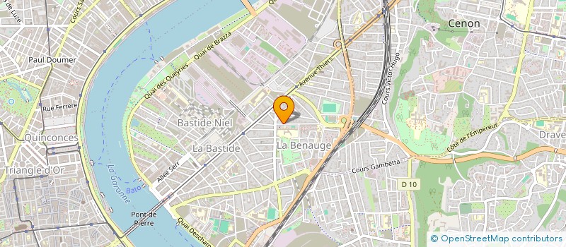 localisation de l'entreprise MONSIEUR VINCENT DUPIN  BORDEAUX