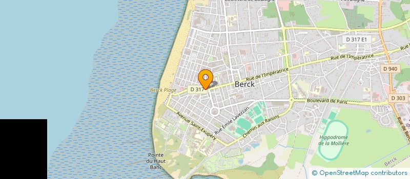 localisation de l'entreprise MONSIEUR VINCENT DUPONT à BERCK