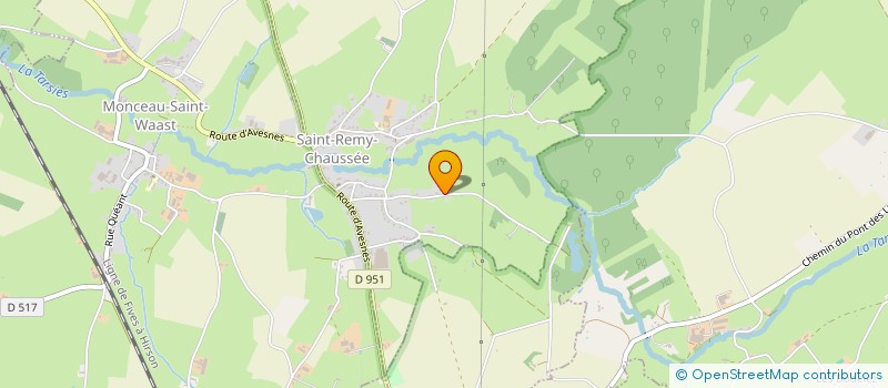 localisation de l'entreprise MONSIEUR VINCENT DUPONT  SAINT-REMY-CHAUSSEE