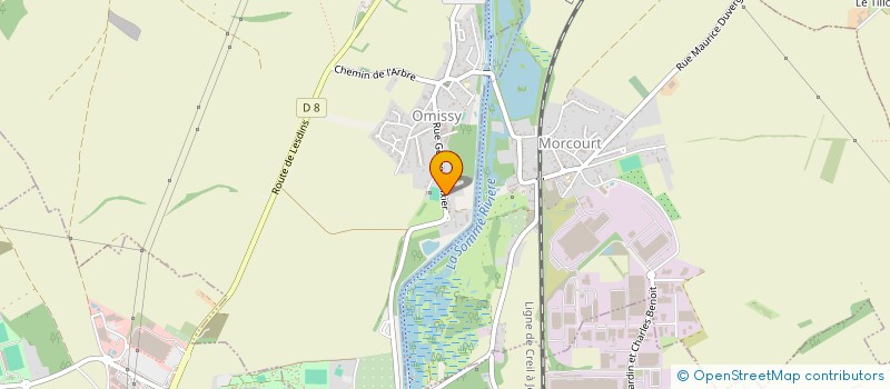 localisation de l'entreprise MONSIEUR VINCENT DUPONT  OMISSY