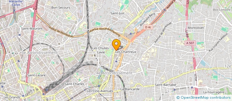 localisation de l'entreprise MONSIEUR VINCENT DUPORT à MARSEILLE