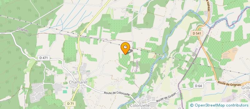 localisation de l'entreprise MONSIEUR VINCENT DUPRE  CHAMARET