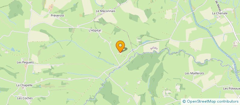 localisation de l'entreprise MONSIEUR VINCENT DURAND  CHENAY-LE-CHATEL