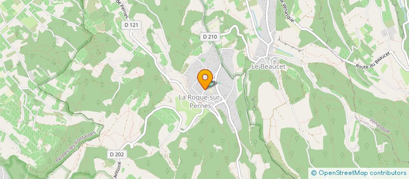 localisation de l'entreprise MONSIEUR VINCENT DURANNOT  LA ROQUE-SUR-PERNES