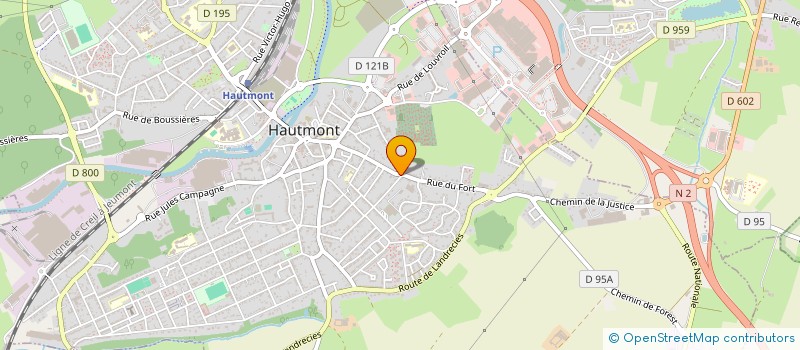 localisation de l'entreprise MONSIEUR VINCENT DUREUIL à HAUTMONT