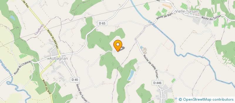 localisation de l'entreprise MONSIEUR VINCENT DUROT  VIELLE-TURSAN
