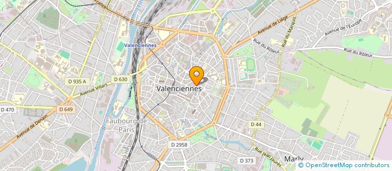 localisation de l'entreprise MONSIEUR VINCENT DUSART à VALENCIENNES