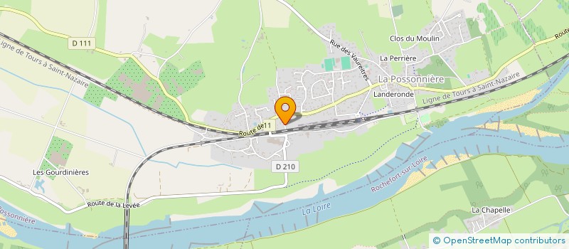 localisation de l'entreprise MONSIEUR VINCENT DUSSAUX  LA POSSONNIERE