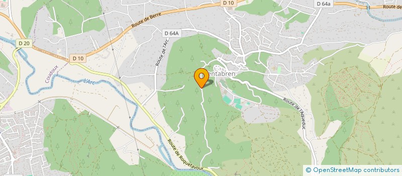 localisation de l'entreprise MONSIEUR VINCENT DUTERTRE  VENTABREN