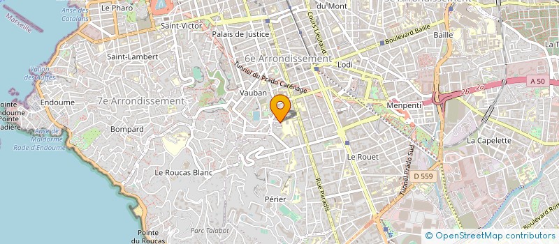localisation de l'entreprise MONSIEUR VINCENT DUVAL à MARSEILLE
