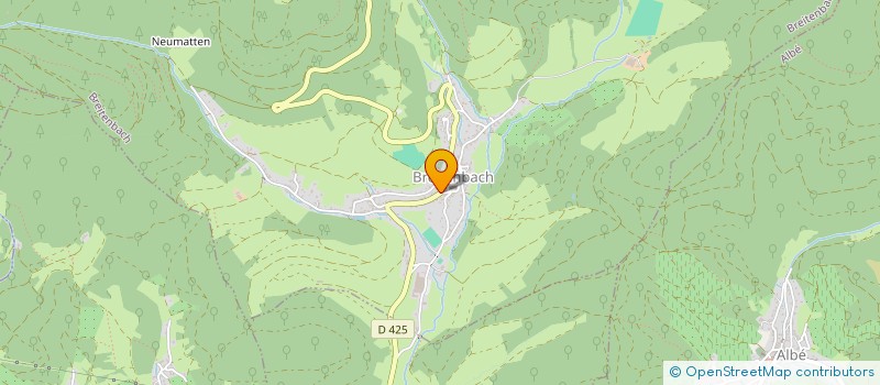 localisation de l'entreprise MONSIEUR VINCENT DUWIG  BREITENBACH