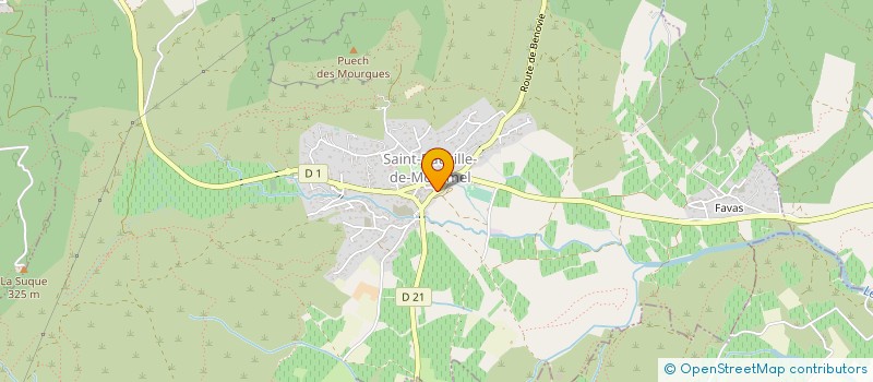 localisation de l'entreprise MONSIEUR VINCENT EBURDERIE  SAINT-BAUZILLE-DE-MONTMEL