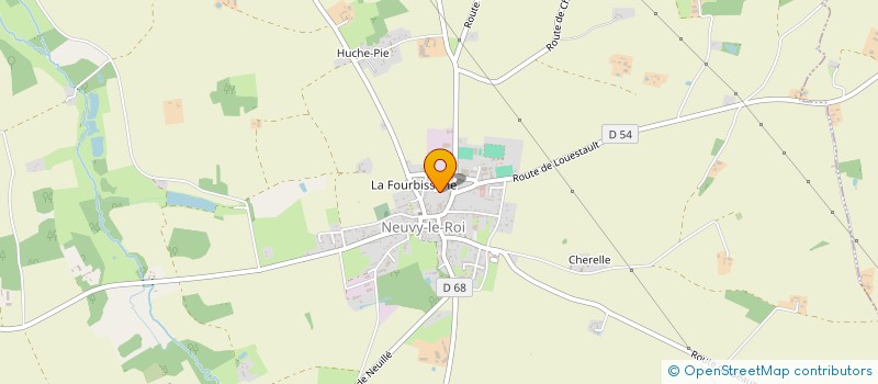localisation de l'entreprise MONSIEUR VINCENT ECHIRPEAU à NEUVY-LE-ROI