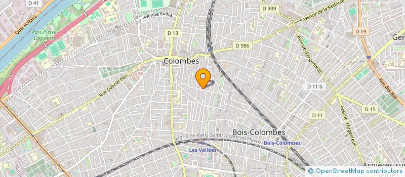 localisation de l'entreprise MONSIEUR VINCENT EDELBLOUTE à COLOMBES