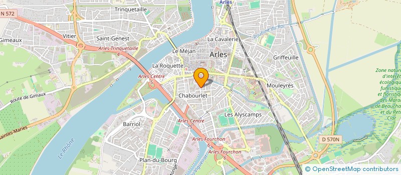 localisation de l'entreprise MONSIEUR VINCENT EGEA  ARLES