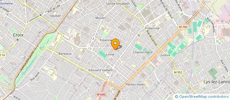 localisation de l'entreprise MONSIEUR VINCENT EMILE LOUIS DUPIRE à ROUBAIX