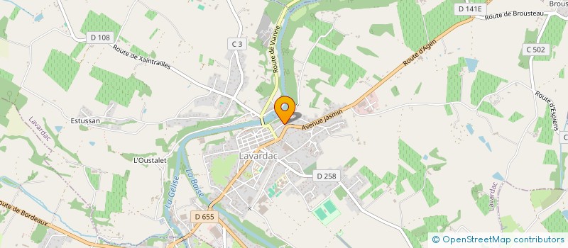 localisation de l'entreprise MONSIEUR VINCENT-EMMANUEL MEILLE  VIANNE