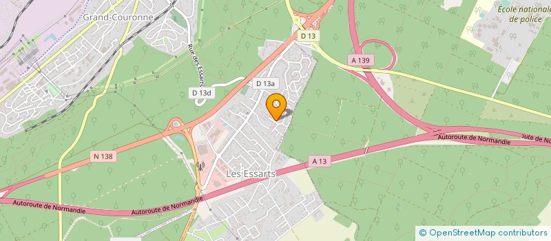 localisation de l'entreprise MONSIEUR VINCENT ENDICO  GRAND-COURONNE