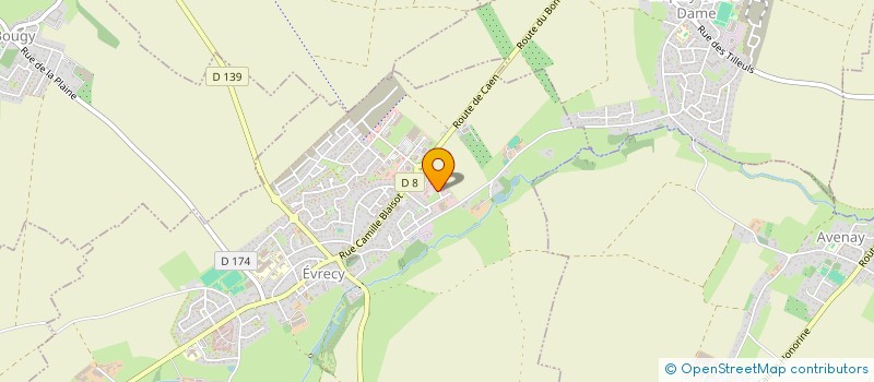 localisation de l'entreprise MONSIEUR VINCENT ERNOULT  EVRECY