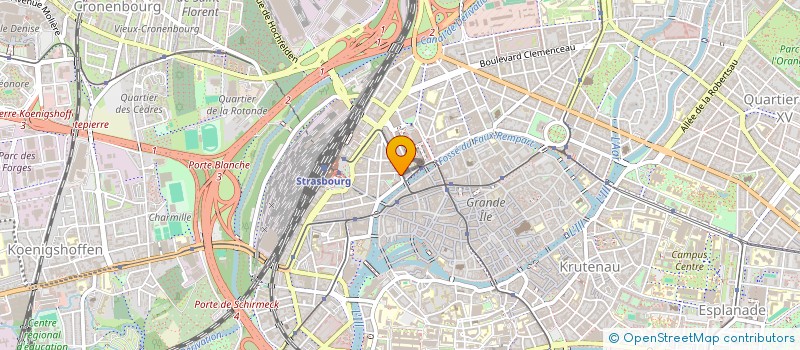localisation de l'entreprise MONSIEUR VINCENT ESCHMANN  STRASBOURG