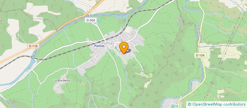 localisation de l'entreprise MONSIEUR VINCENT ESCOUBOUE  POMAS