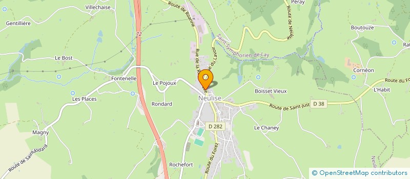 localisation de l'entreprise MONSIEUR VINCENT ESCRIVA  NEULISE