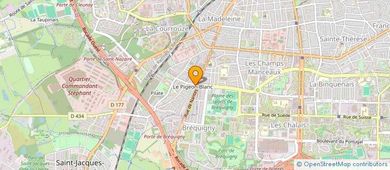 localisation de l'entreprise MONSIEUR VINCENT ESNAULT  SAINT-JACQUES-DE-LA-LANDE