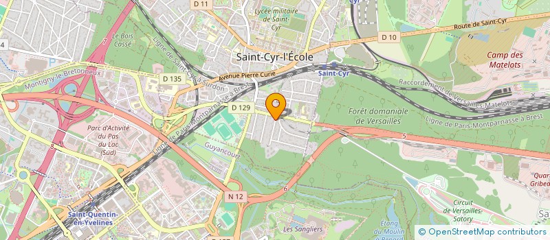 localisation de l'entreprise MONSIEUR VINCENT ESPERANDIEU à SAINT-CYR-L'ECOLE