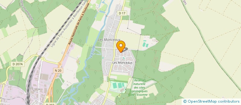 localisation de l'entreprise MONSIEUR VINCENT ESPERO à MORIGNY-CHAMPIGNY