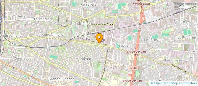 localisation de l'entreprise MONSIEUR VINCENT ESTEZET  CALUIRE-ET-CUIRE