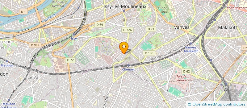 localisation de l'entreprise MONSIEUR VINCENT ESTRADE à ISSY-LES-MOULINEAUX