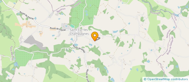 localisation de l'entreprise MONSIEUR VINCENT ETIENVRE  SAINT-CYR-LES-CHAMPAGNES