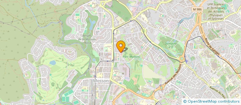 localisation de l'entreprise MONSIEUR VINCENT EURANIE  MONTPELLIER