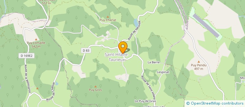 localisation de l'entreprise MONSIEUR VINCENT EYMA  SAINT-HILAIRE-TAURIEUX