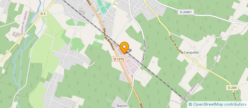 localisation de l'entreprise MONSIEUR VINCENT EYQUEM  LESPARRE-MEDOC