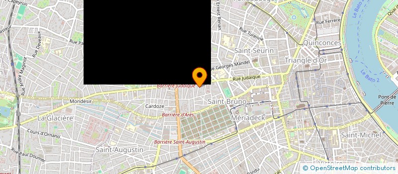 localisation de l'entreprise MONSIEUR VINCENT FABRE  BORDEAUX