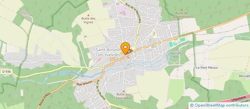 localisation de l'entreprise MONSIEUR VINCENT FAIVRE  SAINT-ARNOULT-EN-YVELINES