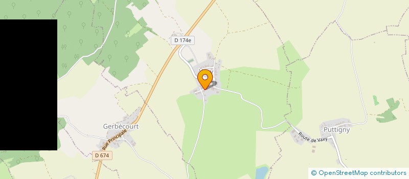 localisation de l'entreprise MONSIEUR VINCENT FALANTIN  VAXY