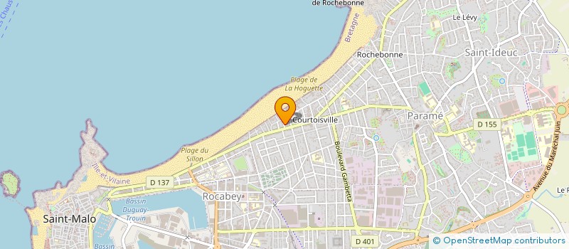 localisation de l'entreprise MONSIEUR VINCENT FANTON  SAINT-MALO