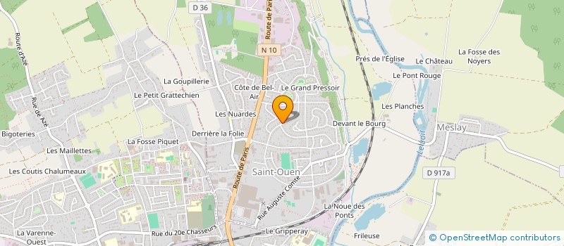 localisation de l'entreprise MONSIEUR VINCENT FARGEAS  SAINT-OUEN