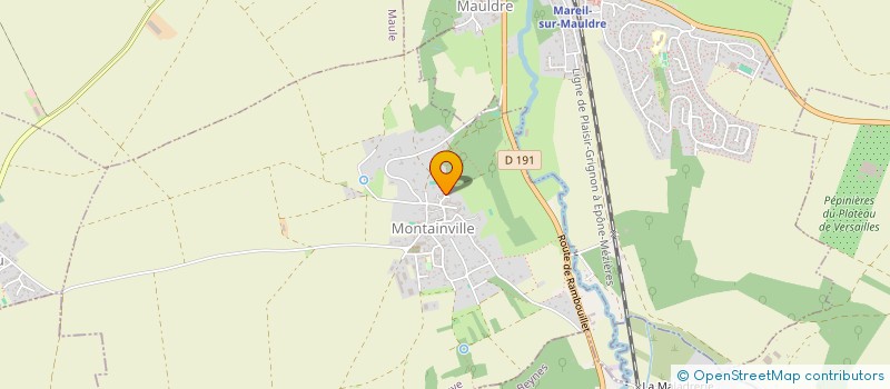 localisation de l'entreprise MONSIEUR VINCENT FARIA  MONTAINVILLE