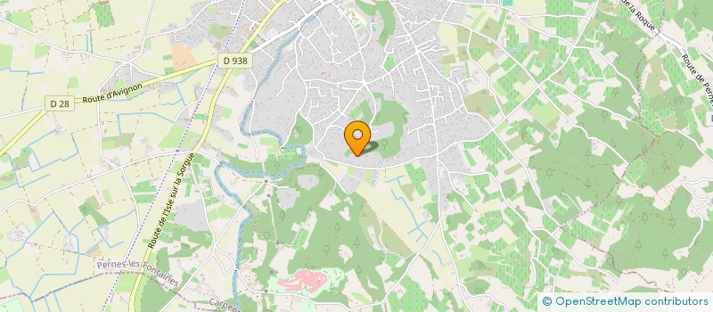 localisation de l'entreprise MONSIEUR VINCENT FARINA  PERNES-LES-FONTAINES