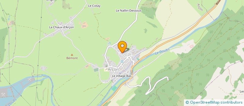 localisation de l'entreprise MONSIEUR VINCENT FARRUGIA  ARCON