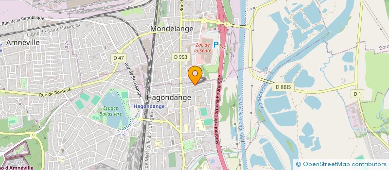 localisation de l'entreprise MONSIEUR VINCENT FASANO  HAGONDANGE