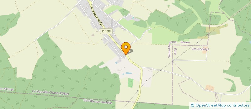 localisation de l'entreprise MONSIEUR VINCENT FAUCHEUX  LA NEUVILLE-CHANT-D'OISEL