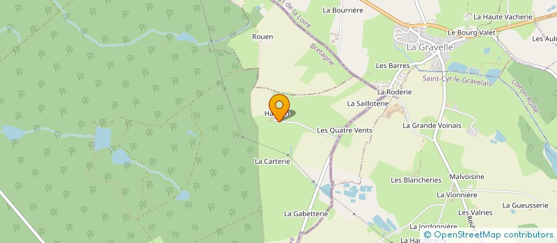 localisation de l'entreprise MONSIEUR VINCENT FAUCHEUX  LE PERTRE